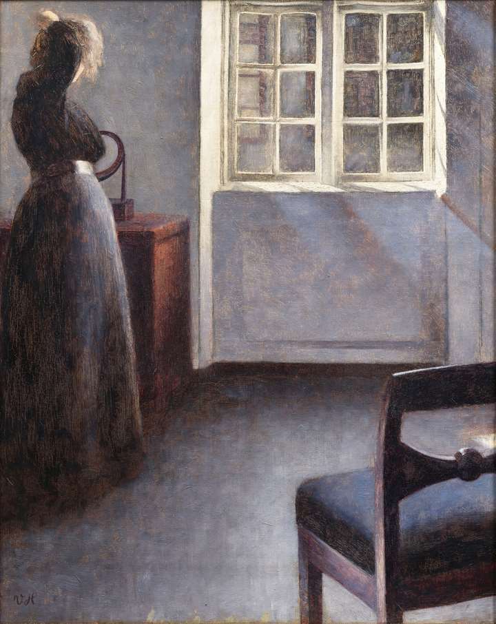 Woman before a mirror, Strandgade 30